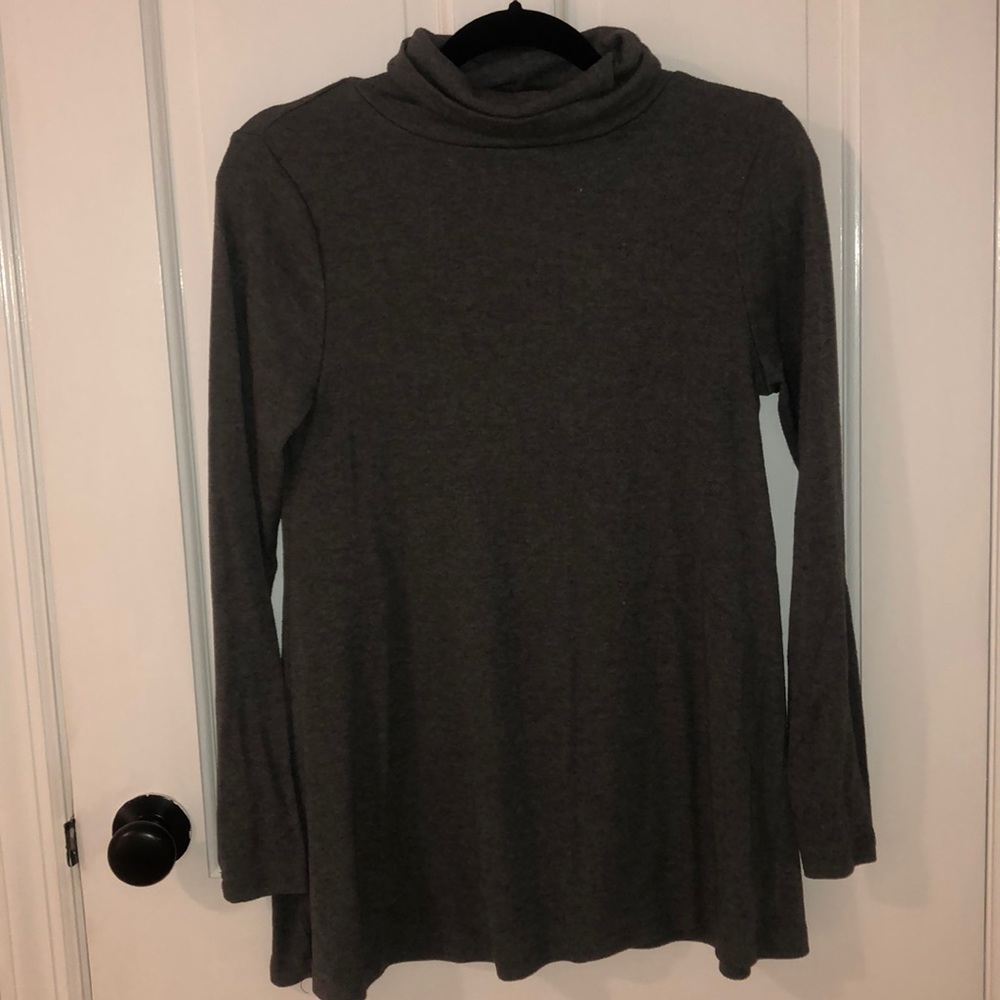 Grey Ribbed Tunic